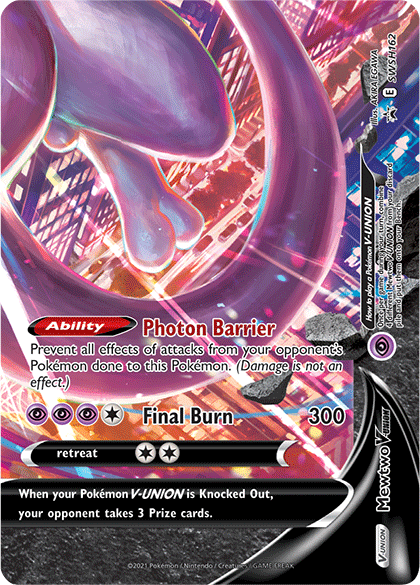 Mewtwo V-Union (SWSH162) [Sword & Shield: Black Star Promos] | GnG Games