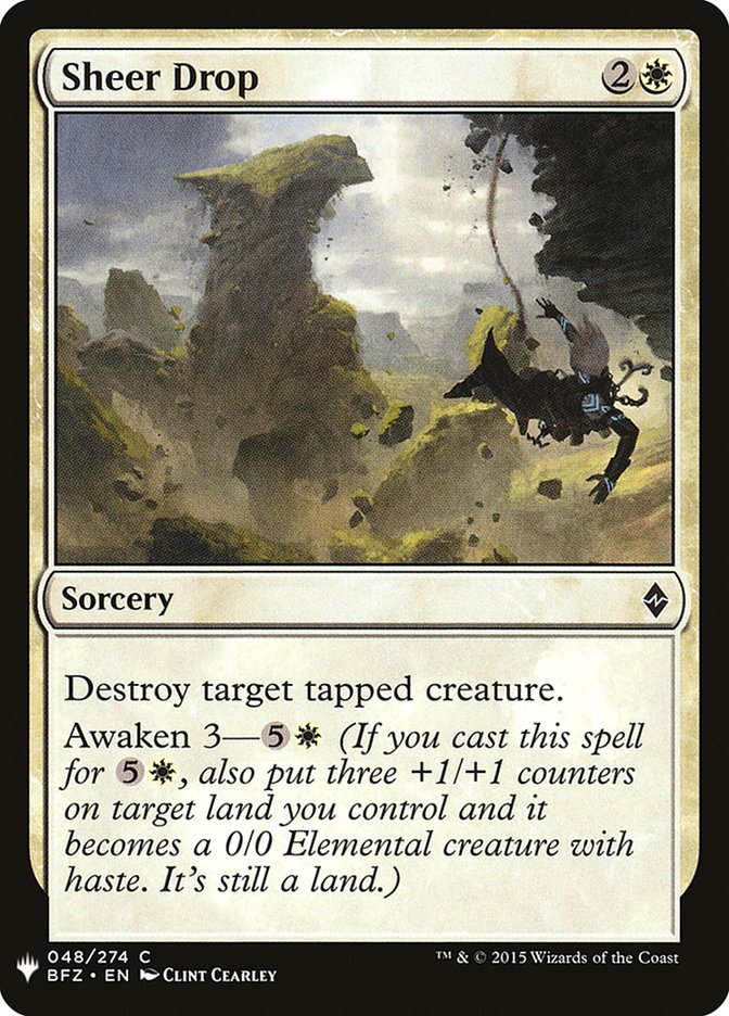 Sheer Drop [Mystery Booster] | GnG Games