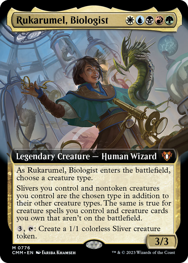 Rukarumel, Biologist (Extended Art) [Commander Masters] | GnG Games