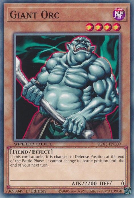Giant Orc [SGX3-ENE09] Common | GnG Games