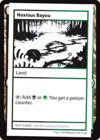 Noxious Bayou (2021 Edition) [Mystery Booster Playtest Cards] | GnG Games
