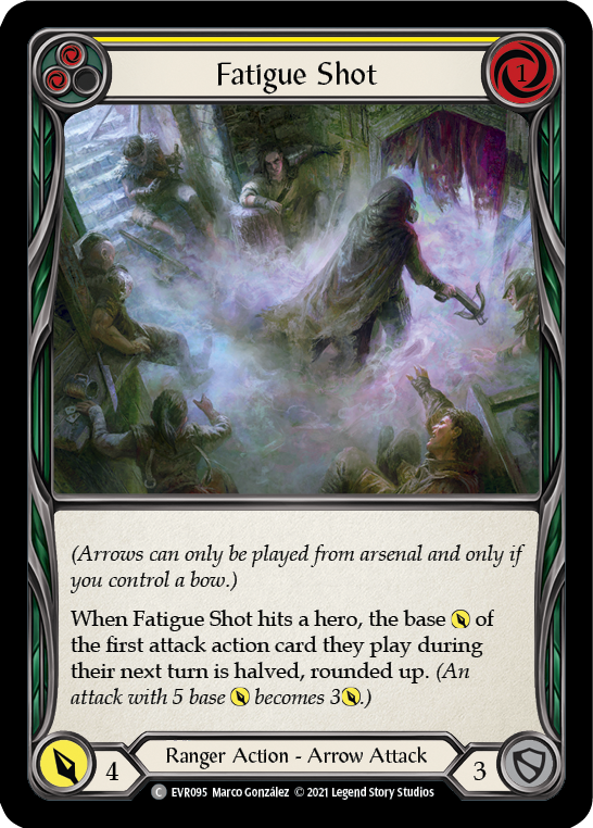 Fatigue Shot (Yellow) [EVR095] (Everfest)  1st Edition Normal | GnG Games