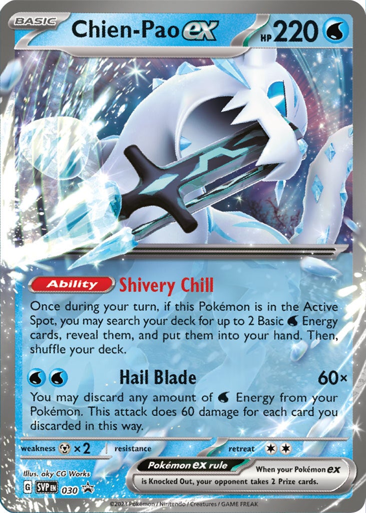 Chien-Pao ex (030) [Scarlet & Violet: Black Star Promos] | GnG Games