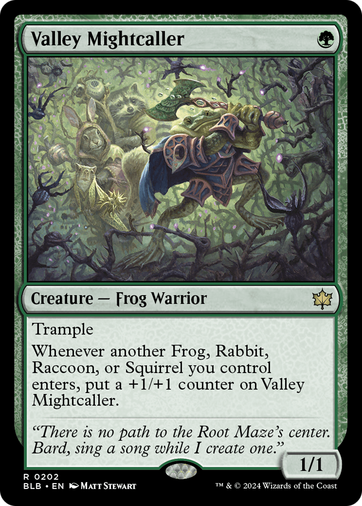 Valley Mightcaller [Bloomburrow] | GnG Games
