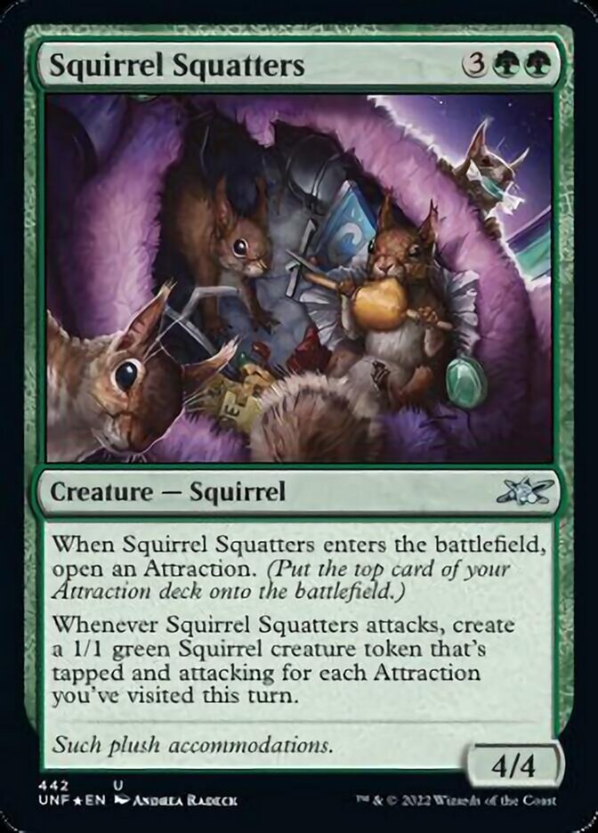 Squirrel Squatters (Galaxy Foil) [Unfinity] | GnG Games