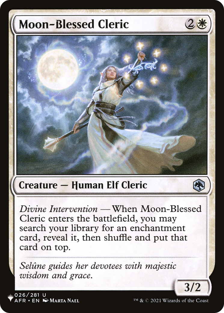 Moon-Blessed Cleric [The List] | GnG Games