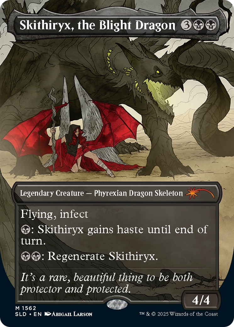 Skithiryx, the Blight Dragon (Rainbow Foil) [Secret Lair Drop Series] | GnG Games