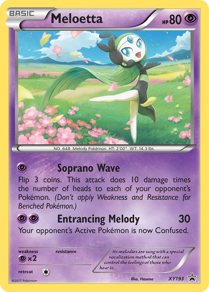 Meloetta (XY193) [XY: Black Star Promos] | GnG Games