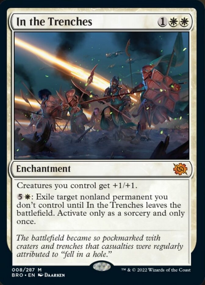 In the Trenches (Promo Pack) [The Brothers' War Promos] | GnG Games