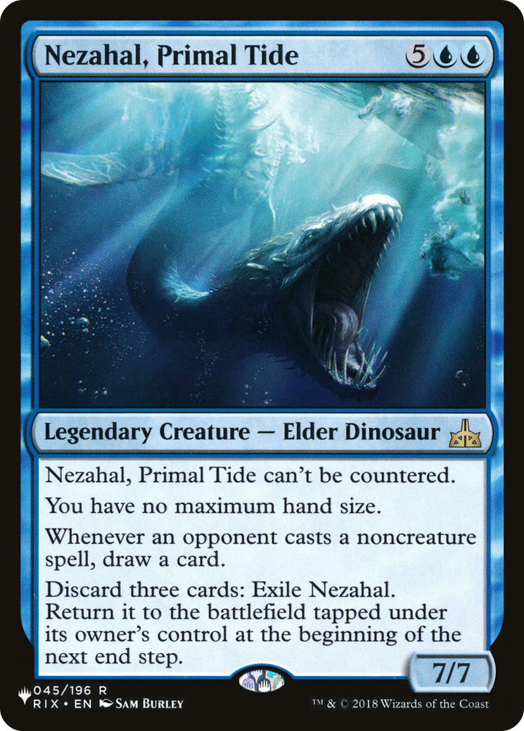 Nezahal, Primal Tide [The List] | GnG Games
