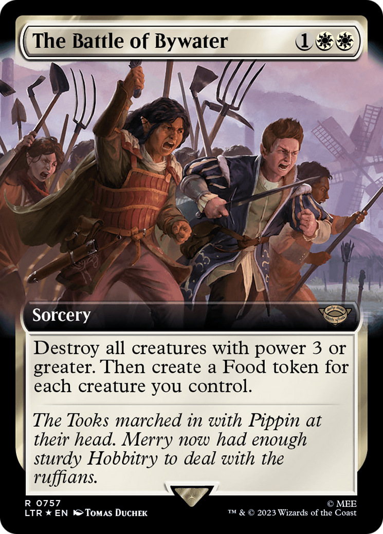 The Battle of Bywater (Extended Art) (Surge Foil) [The Lord of the Rings: Tales of Middle-Earth] | GnG Games