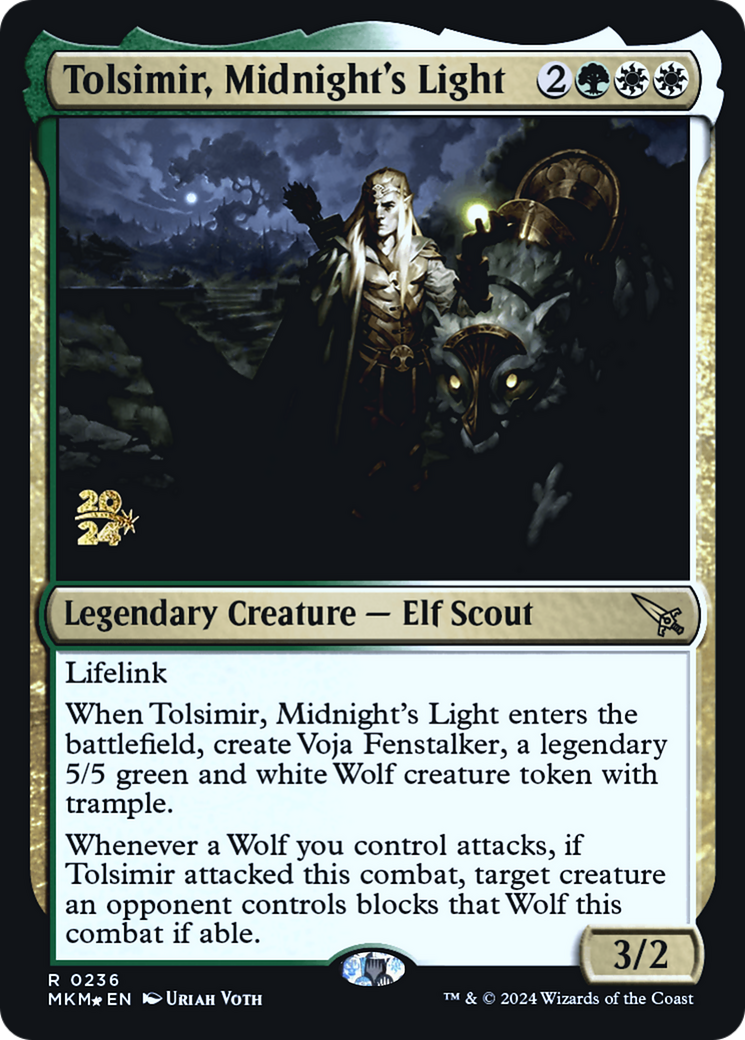 Tolsimir, Midnight's Light [Murders at Karlov Manor Prerelease Promos] | GnG Games