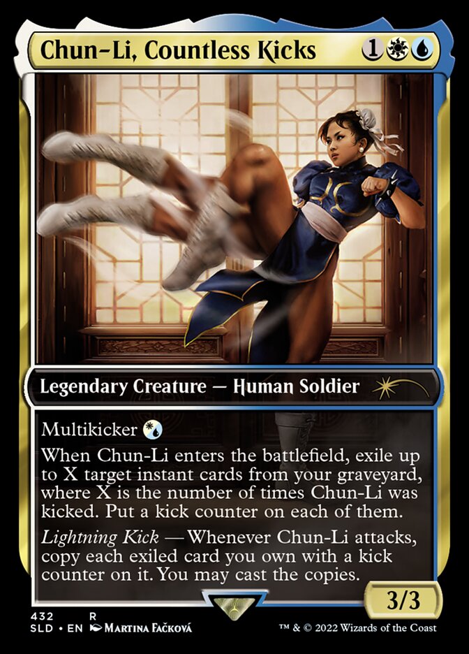 Chun-Li, Countless Kicks [Secret Lair Drop Series] | GnG Games