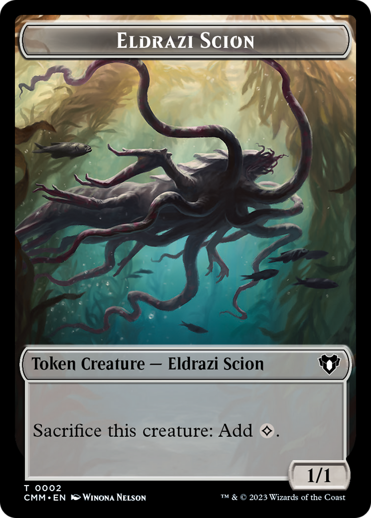 Eldrazi Scion // Spirit (0058) Double-Sided Token [Commander Masters Tokens] | GnG Games