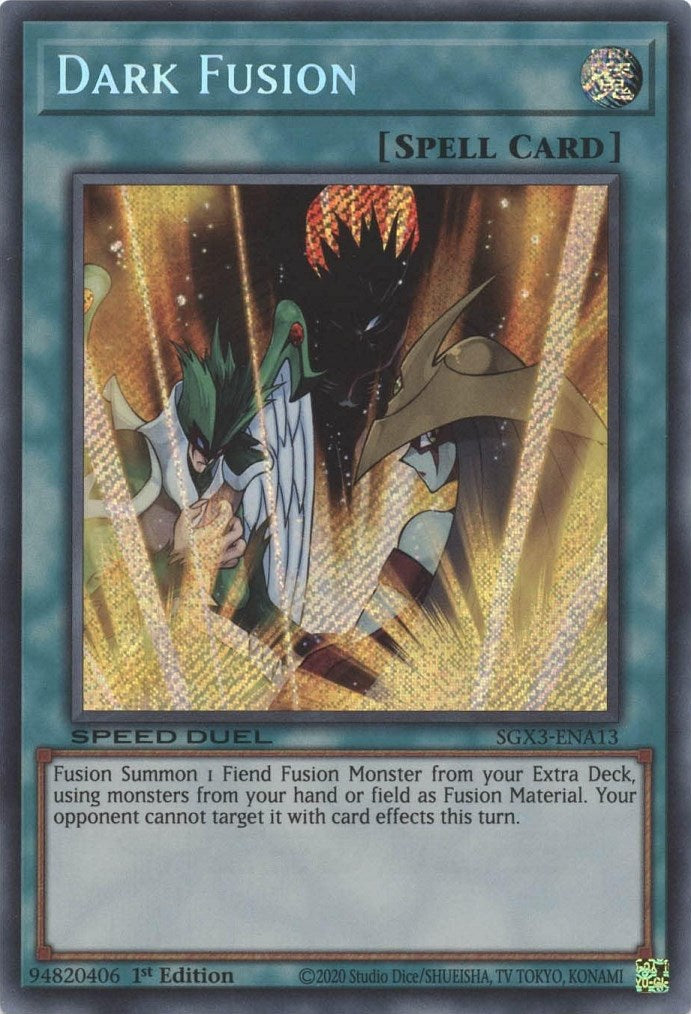 Dark Fusion [SGX3-ENA13] Secret Rare | GnG Games