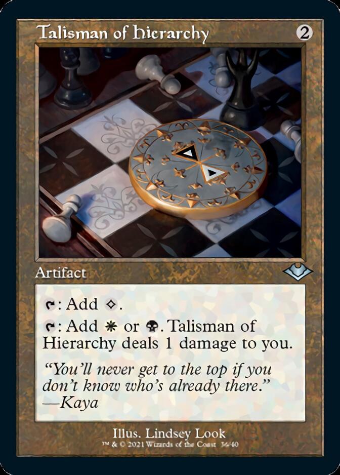 Talisman of Hierarchy (Retro) [Modern Horizons] | GnG Games