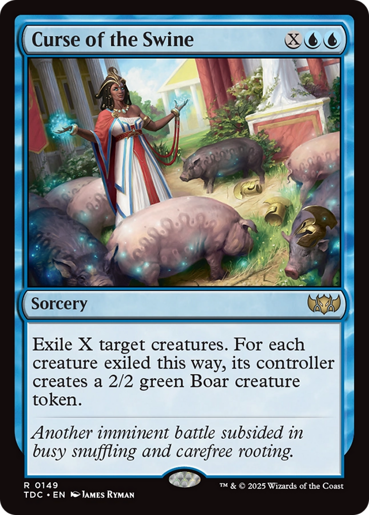 Curse of the Swine [Tarkir: Dragonstorm Commander] | GnG Games