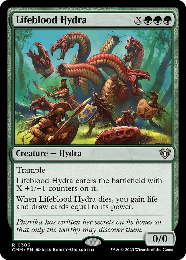 Lifeblood Hydra [Commander Masters] | GnG Games