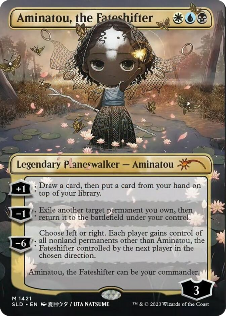 Aminatou, the Fateshifter (Rainbow Foil) [Secret Lair Drop Series] | GnG Games