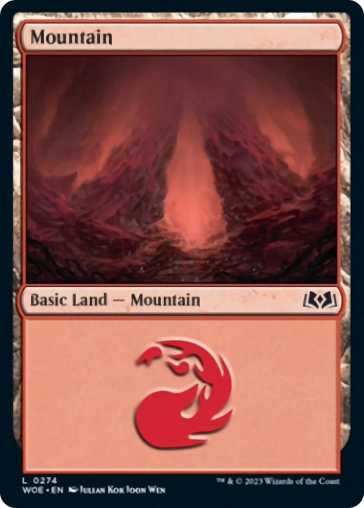 Mountain (0274) [Wilds of Eldraine] | GnG Games