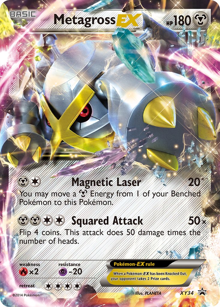 Metagross EX (XY34) [XY: Black Star Promos] | GnG Games