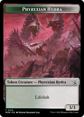 Elemental (9) // Phyrexian Hydra (12) Double-Sided Token [March of the Machine Tokens] | GnG Games