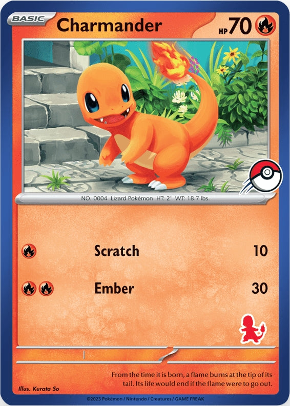 Charmander (Blue Border) [My First Battle] | GnG Games