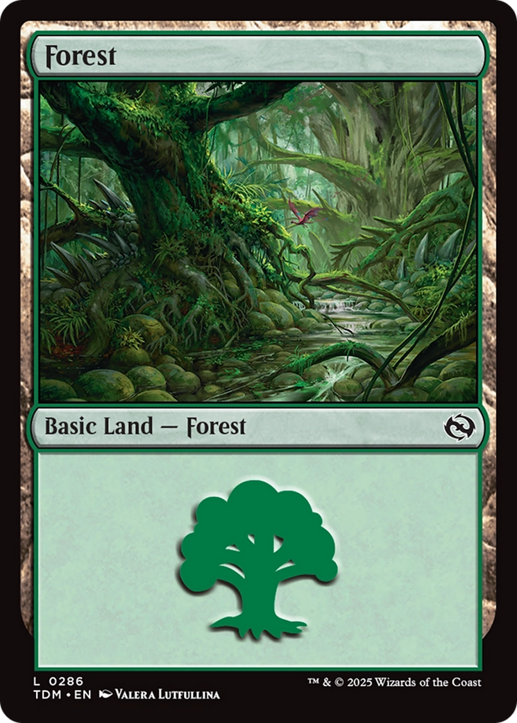 Forest (0286) [Tarkir: Dragonstorm] | GnG Games