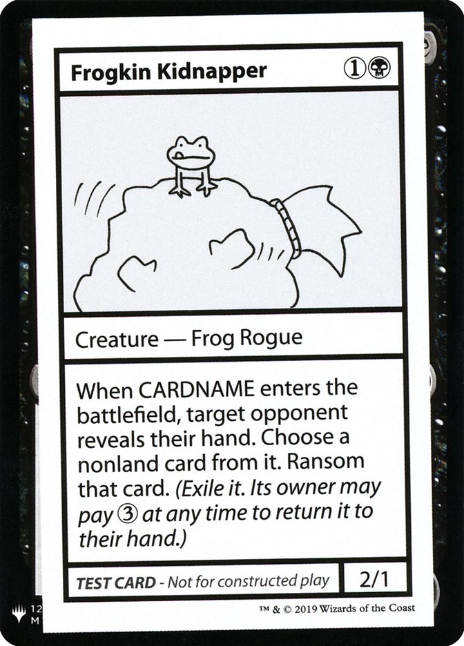 Frogkin Kidnapper [Mystery Booster Playtest Cards] | GnG Games