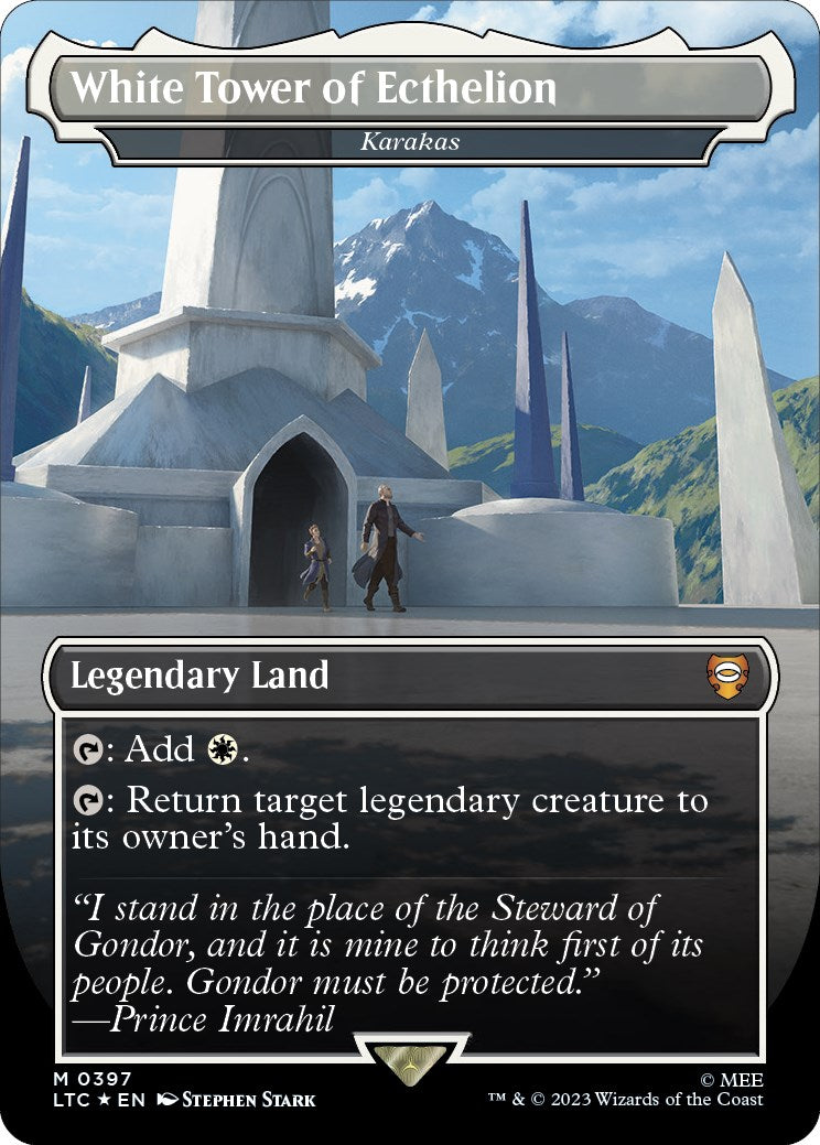 White Tower of Ecthelion - Karakas (Surge Foil Realms and Relics) [The Lord of the Rings: Tales of Middle-Earth Commander] | GnG Games