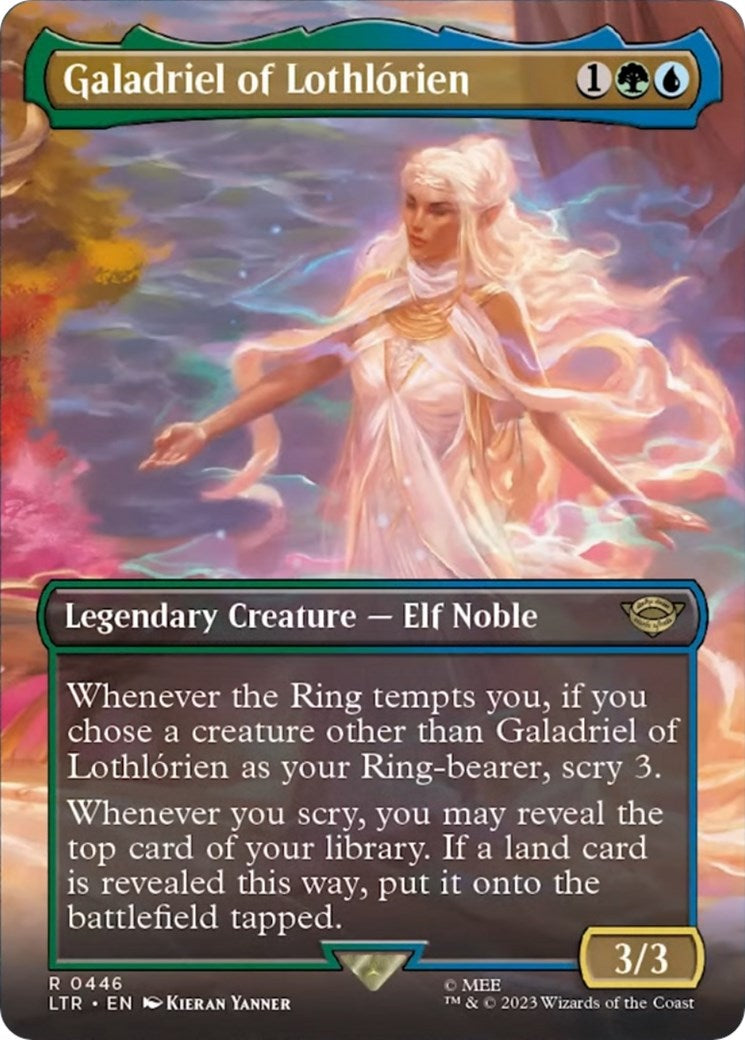 Galadriel of Lothlorien (Borderless Alternate Art) [The Lord of the Rings: Tales of Middle-Earth] | GnG Games