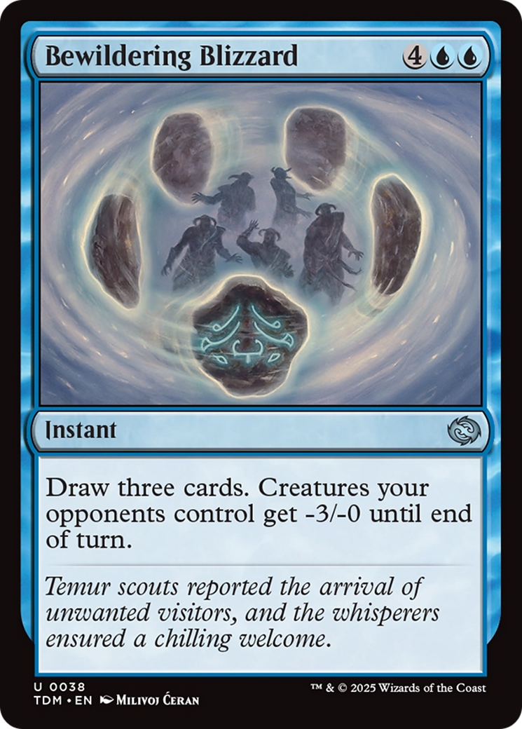Bewildering Blizzard [Tarkir: Dragonstorm] | GnG Games