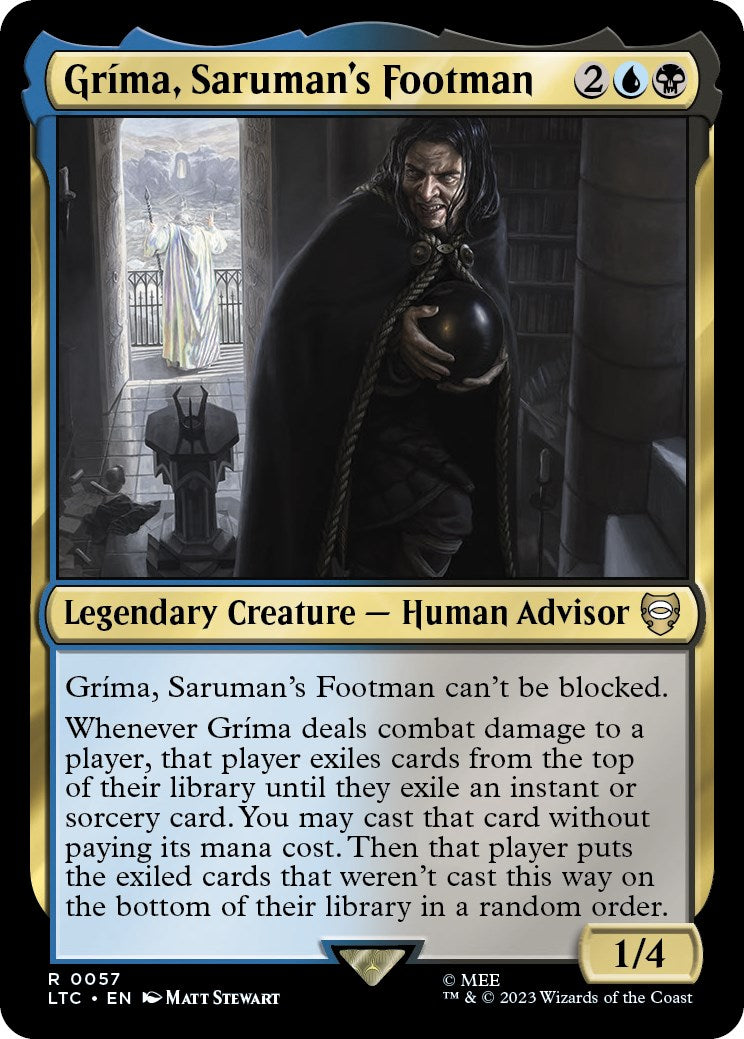 Grima, Saruman's Footman [The Lord of the Rings: Tales of Middle-Earth Commander] | GnG Games