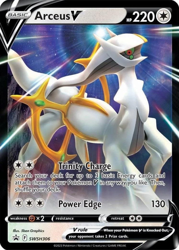 Arceus V (SWSH306) [Sword & Shield: Black Star Promos] | GnG Games