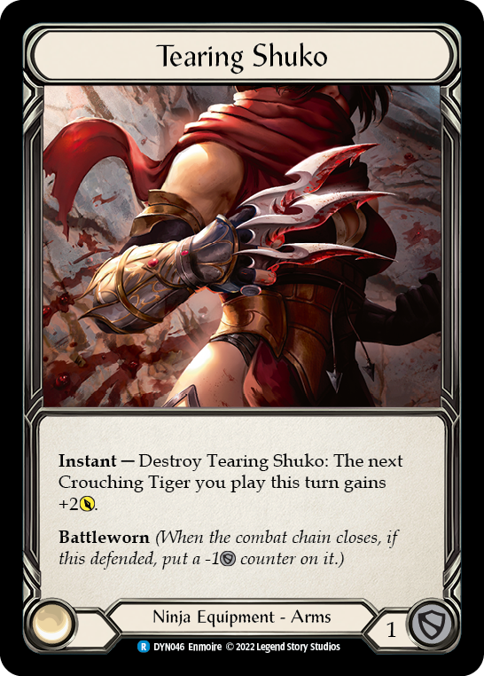 Tearing Shuko [DYN046] (Dynasty)  Cold Foil | GnG Games