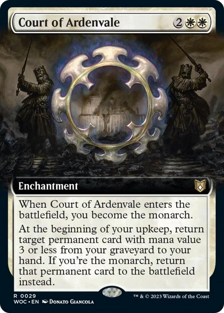 Court of Ardenvale (Extended Art) [Wilds of Eldraine Commander] | GnG Games