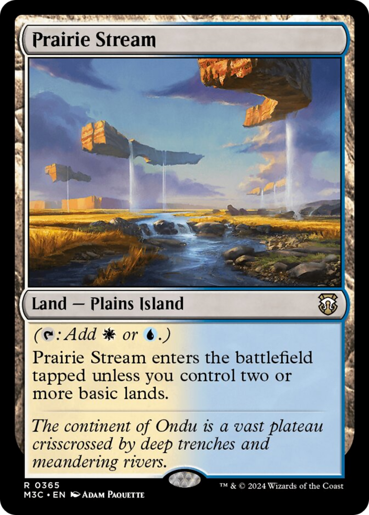 Prairie Stream [Modern Horizons 3 Commander] | GnG Games