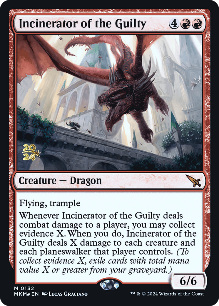 Incinerator of the Guilty [Murders at Karlov Manor Prerelease Promos] | GnG Games