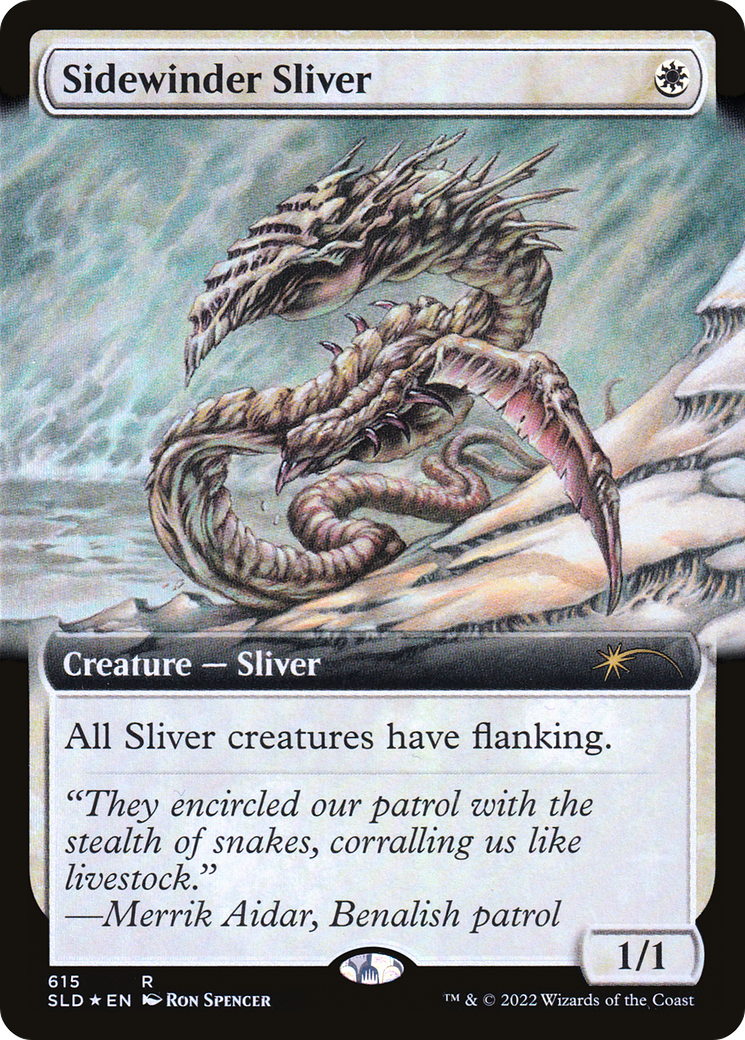 Sidewinder Sliver (Extended Art) [Secret Lair Drop Promos] | GnG Games