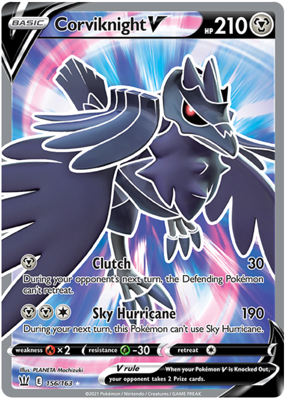 Corviknight V (156/163) [Sword & Shield: Battle Styles] | GnG Games