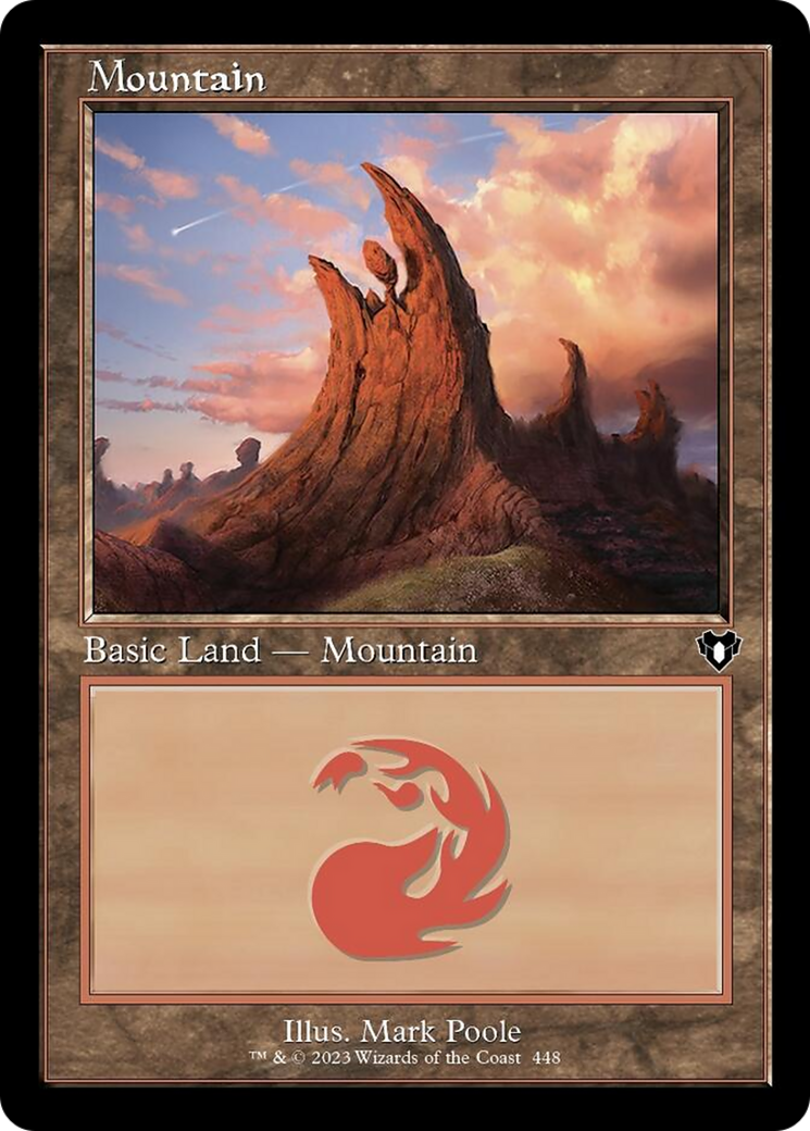 Mountain (448) (Retro) [Commander Masters] | GnG Games