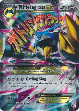 M Metagross EX (XY35) (Jumbo Card) [XY: Black Star Promos] | GnG Games