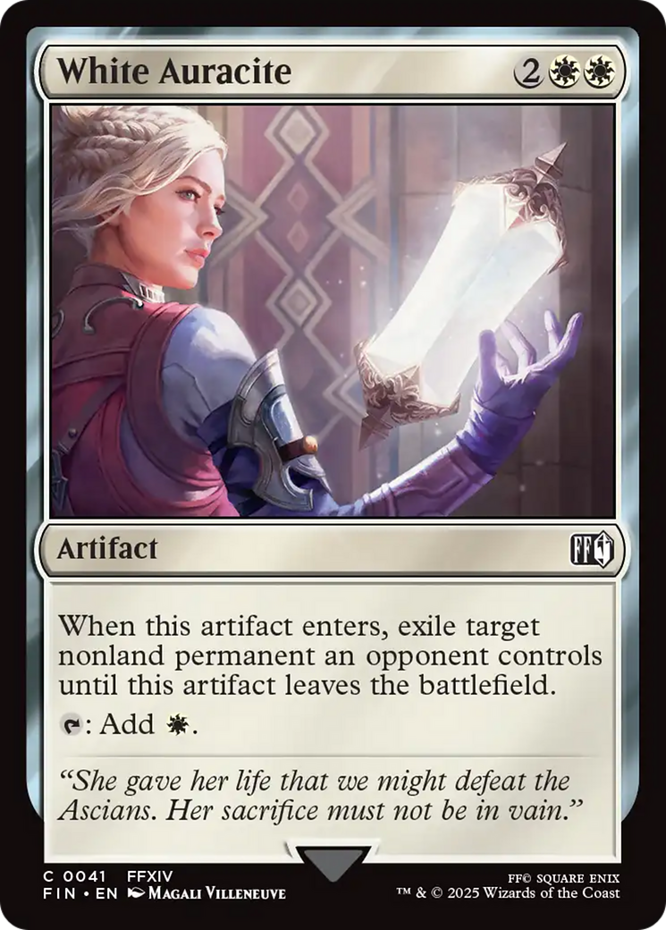 White Auracite [FINAL FANTASY] | GnG Games