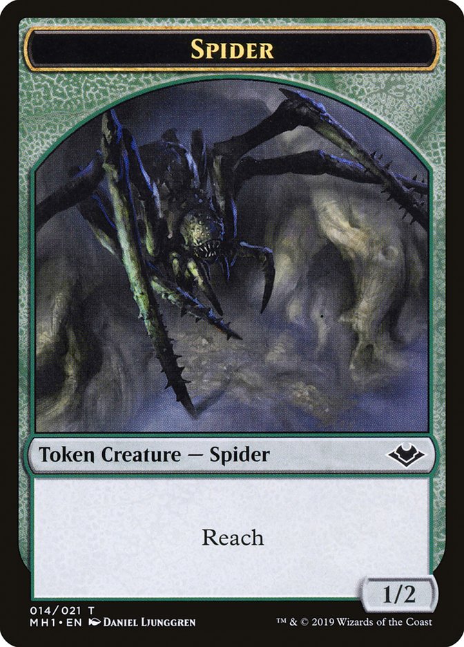 Spider Token [Modern Horizons Tokens] | GnG Games