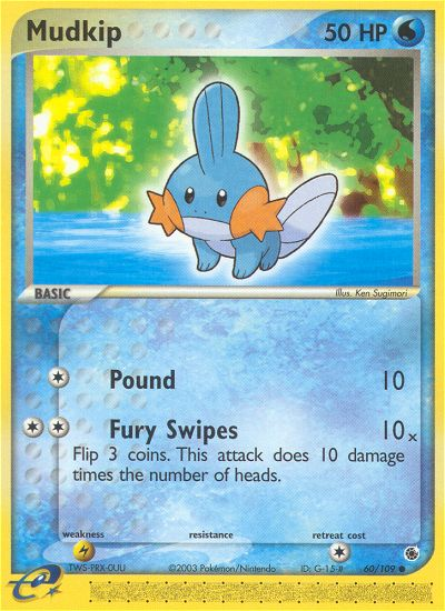 Mudkip (60/109) [EX: Ruby & Sapphire] | GnG Games