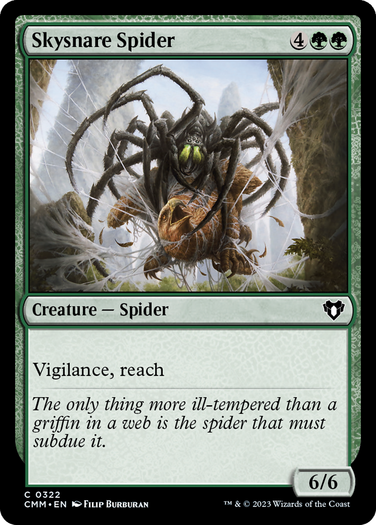 Skysnare Spider [Commander Masters] | GnG Games