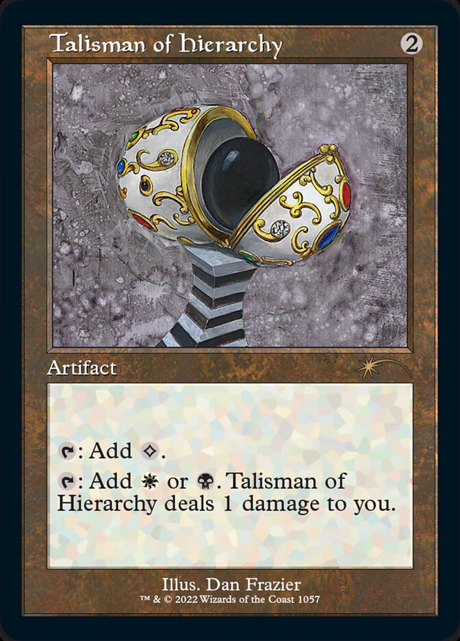 Talisman of Hierarchy (Foil Etched) [Secret Lair Drop Series] | GnG Games
