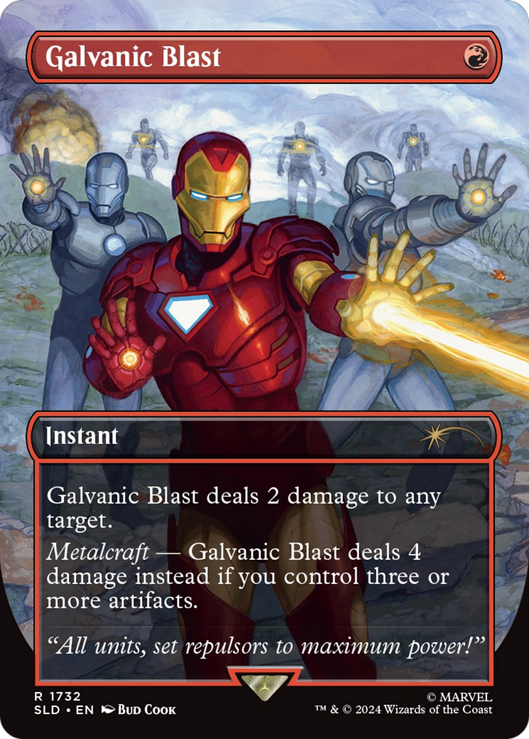 Galvanic Blast (Rainbow Foil) [Secret Lair Drop Series] | GnG Games