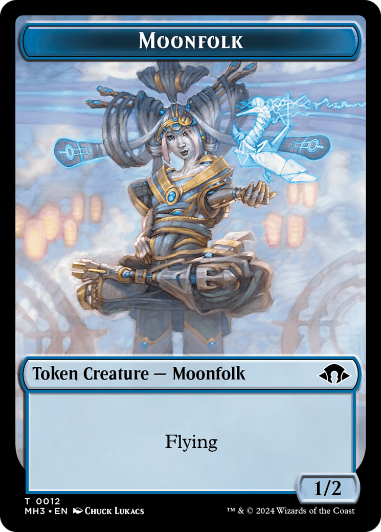 Moonfolk // Energy Reserve Double-Sided Token [Modern Horizons 3 Tokens] | GnG Games