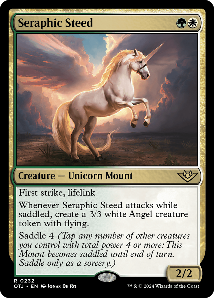 Seraphic Steed [Outlaws of Thunder Junction] | GnG Games